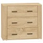 Sideboards 2 Stück Sonoma-Eichensperrholz von vidaXL, Sideboards - Ref: Foro24-3185410, Preis: 196,19 €, Rabatt: %