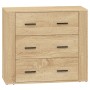 Sideboards 2 Stück Sonoma-Eichensperrholz von vidaXL, Sideboards - Ref: Foro24-3185410, Preis: 189,76 €, Rabatt: %