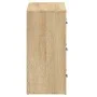 Sideboards 2 Stück Sonoma-Eichensperrholz von vidaXL, Sideboards - Ref: Foro24-3185410, Preis: 196,19 €, Rabatt: %