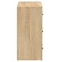 Sideboards 2 Stück Sonoma-Eichensperrholz von vidaXL, Sideboards - Ref: Foro24-3185410, Preis: 189,76 €, Rabatt: %