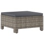 9-teiliges Gartenmöbel-Set und graue synthetische Rattankissen von vidaXL, Gartensets - Ref: Foro24-3187268, Preis: 678,71 €,...