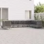 10-piece garden furniture set and gray synthetic rattan cushions by vidaXL, Garden sets - Ref: Foro24-3187535, Price: 635,26 ...