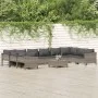 11-piece garden furniture set and gray synthetic rattan cushions by vidaXL, Garden sets - Ref: Foro24-3187307, Price: 781,61 ...