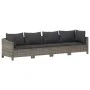 11-piece garden furniture set and gray synthetic rattan cushions by vidaXL, Garden sets - Ref: Foro24-3187307, Price: 781,61 ...