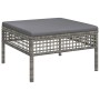 5-piece garden furniture set and gray synthetic rattan cushions by vidaXL, Garden sets - Ref: Foro24-3187485, Price: 297,08 €...