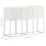 Solid mango wood sideboard 115x30x76 cm by vidaXL, Sideboards - Ref: Foro24-323582, Price: 120,31 €, Discount: %