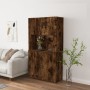 Hohes Sideboard aus geräuchertem Eichensperrholz von vidaXL, Sideboards - Ref: Foro24-3185356, Preis: 147,92 €, Rabatt: %