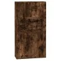 Hohes Sideboard aus geräuchertem Eichensperrholz von vidaXL, Sideboards - Ref: Foro24-3185356, Preis: 143,69 €, Rabatt: %