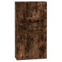 Hohes Sideboard aus geräuchertem Eichensperrholz von vidaXL, Sideboards - Ref: Foro24-3185356, Preis: 147,92 €, Rabatt: %