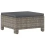 6-piece garden furniture set with gray synthetic rattan cushions by vidaXL, Garden sets - Ref: Foro24-3187281, Price: 498,44 ...