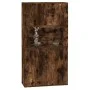 Hohes Sideboard aus geräuchertem Eichensperrholz von vidaXL, Sideboards - Ref: Foro24-3185356, Preis: 143,69 €, Rabatt: %