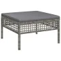 7-piece garden furniture set and gray synthetic rattan cushions by vidaXL, Garden sets - Ref: Foro24-3187516, Price: 371,76 €...