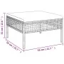 7-piece garden furniture set and gray synthetic rattan cushions by vidaXL, Garden sets - Ref: Foro24-3187516, Price: 371,76 €...