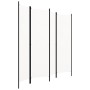 Biombo divisor de 4 paneles blanco 200x180 cm