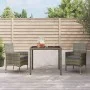 3-piece garden dining set with gray synthetic rattan cushions by vidaXL, Garden sets - Ref: Foro24-3187332, Price: 213,41 €, ...