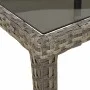 3-piece garden dining set with gray synthetic rattan cushions by vidaXL, Garden sets - Ref: Foro24-3187332, Price: 213,41 €, ...