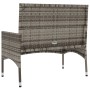 2-seater garden bench with gray synthetic rattan cushions by vidaXL, garden benches - Ref: Foro24-319489, Price: 85,85 €, Dis...