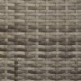 2-seater garden bench with gray synthetic rattan cushions by vidaXL, garden benches - Ref: Foro24-319489, Price: 85,85 €, Dis...