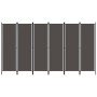 Biombo divisor de 6 paneles gris antracita 300x180 cm en Divisores de ambientes | Comprar online en Foro24