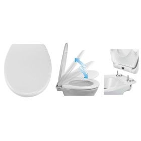 HI Toilet seat with quick release and soft close by HI, Toilet and bidet seats - Ref: Foro24-423946, Price: 37,82 €, Discount: %