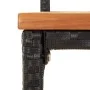 Bar table and garden stools 7 pieces acacia wood PE rattan black by vidaXL, Garden sets - Ref: Foro24-3187694, Price: 357,40 ...