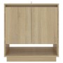 Aparador de madera contrachapada roble Sonoma 70x41x75 cm de vidaXL, Aparadores - Ref: Foro24-809542, Precio: 74,50 €, Descue...