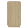 Aparador de madera contrachapada roble Sonoma 70x41x75 cm de vidaXL, Aparadores - Ref: Foro24-809542, Precio: 74,50 €, Descue...