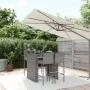 5-piece garden table and high stools with gray PE rattan cushions by vidaXL, Garden sets - Ref: Foro24-3187626, Price: 473,78...