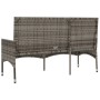 3-Sitzer-Gartenbank mit Kissen synthetisches Rattangrau von vidaXL, Gartenbänke - Ref: Foro24-319493, Preis: 91,85 €, Rabatt: %