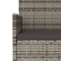 3-Sitzer-Gartenbank mit Kissen synthetisches Rattangrau von vidaXL, Gartenbänke - Ref: Foro24-319493, Preis: 91,85 €, Rabatt: %