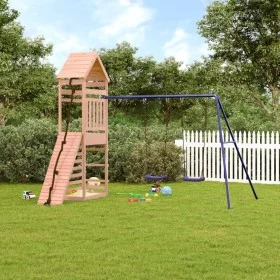 Outdoor solid Douglas wood playground by vidaXL, Swings and play structures - Ref: Foro24-3156926, Price: 366,79 €, Discount: %