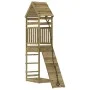 Pine Impregnated Wood Climbing Wall Playhouse by vidaXL, Swings and play structures - Ref: Foro24-3156900, Price: 271,68 €, D...