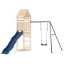 Parque infantil de exterior madera maciza de pino de vidaXL, Columpios y estructuras de juegos - Ref: Foro24-3156907, Precio:...