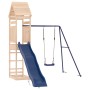 Spielplatz im Freien aus massivem Zirbenholz von vidaXL, Schaukeln und Spielgeräte - Ref: Foro24-3156907, Preis: 295,12 €, Ra...