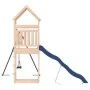 Spielplatz im Freien aus massivem Zirbenholz von vidaXL, Schaukeln und Spielgeräte - Ref: Foro24-3156907, Preis: 291,42 €, Ra...