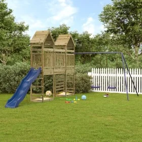 Impregnated pine wood outdoor playground by vidaXL, Swings and play structures - Ref: Foro24-3156936, Price: 689,29 €, Discou...