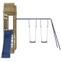 Spielplatz im Freien aus imprägniertem Kiefernholz von vidaXL, Schaukeln und Spielgeräte - Ref: Foro24-3156936, Preis: 709,19...