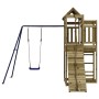 Spielplatz im Freien aus imprägniertem Kiefernholz von vidaXL, Schaukeln und Spielgeräte - Ref: Foro24-3156879, Preis: 489,95...