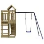 Parque infantil de exterior madera de pino impregnada de vidaXL, Columpios y estructuras de juegos - Ref: Foro24-3156879, Pre...