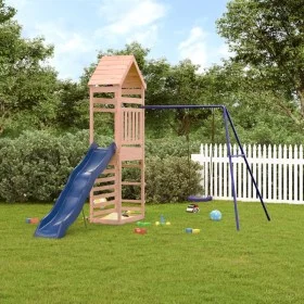 Parque infantil de exterior madera maciza Douglas by vidaXL, Swings and play structures - Ref: Foro24-3156929, Price: 333,22 ...