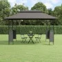 Pavillon mit anthrazitgrauem Stahldach 400x300x270 cm von vidaXL, Zelte und Pavillons - Ref: Foro24-360142, Preis: 243,09 €, ...