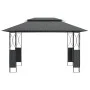 Pavillon mit anthrazitgrauem Stahldach 400x300x270 cm von vidaXL, Zelte und Pavillons - Ref: Foro24-360142, Preis: 243,09 €, ...