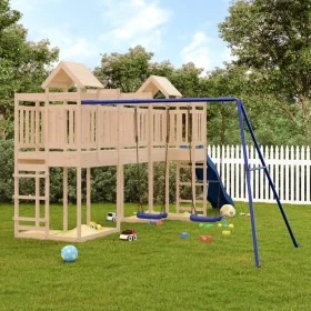 Outdoor playground made of solid pine wood by vidaXL, Swings and play structures - Ref: Foro24-3156889, Price: 812,43 €, Disc...