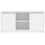 Weißer TV-Schrank aus Sperrholz, 102 x 37,5 x 52,5 cm von vidaXL, TV-Möbel - Ref: Foro24-809791, Preis: 92,34 €, Rabatt: %
