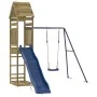Spielplatz im Freien aus imprägniertem Kiefernholz von vidaXL, Schaukeln und Spielgeräte - Ref: Foro24-3156909, Preis: 317,65...