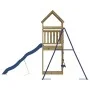 Spielplatz im Freien aus imprägniertem Kiefernholz von vidaXL, Schaukeln und Spielgeräte - Ref: Foro24-3156909, Preis: 317,65...