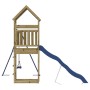 Spielplatz im Freien aus imprägniertem Kiefernholz von vidaXL, Schaukeln und Spielgeräte - Ref: Foro24-3156909, Preis: 325,90...