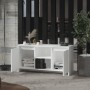 Weißer TV-Schrank aus Sperrholz, 102 x 37,5 x 52,5 cm von vidaXL, TV-Möbel - Ref: Foro24-809791, Preis: 92,34 €, Rabatt: %