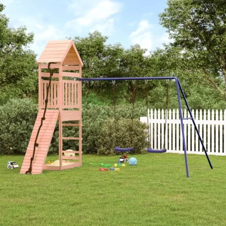 Outdoor solid Douglas wood playground by vidaXL, Swings and play structures - Ref: Foro24-3156905, Price: 334,40 €, Discount: %