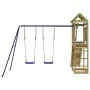 Impregnated pine wood outdoor playground by vidaXL, Swings and play structures - Ref: Foro24-3156948, Price: 365,40 €, Discou...